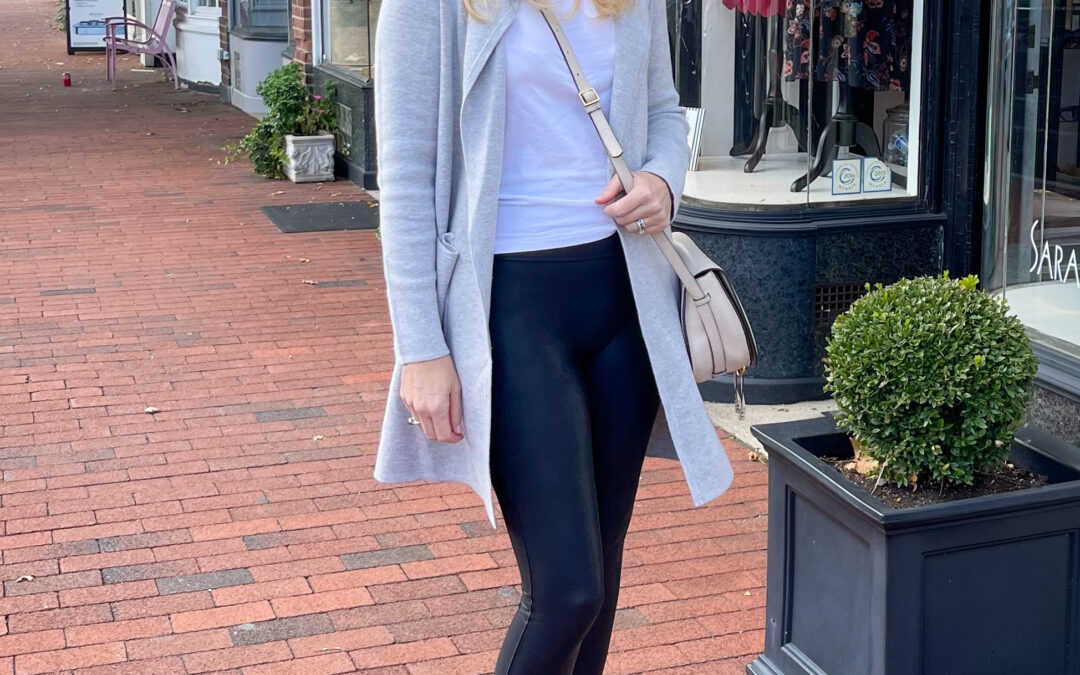 Leather Leggings Business Casual